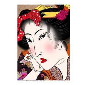 Japanese Beauty Partition Half Curtain Restaurant Short Curtain Sushi Ramen Decor Kitchen Door Curtain ,29x35 Inch