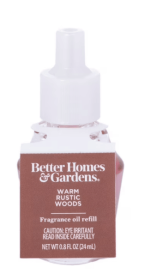 Better Homes & Gardens Aroma Accents Oil Refill 24 mL, Warm Rustic Woods