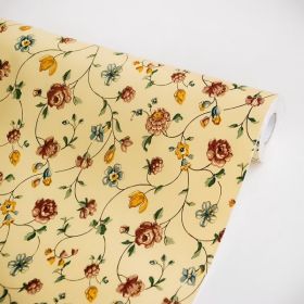 Flower Vine - Vinyl Self-Adhesive Wallpaper Prepasted Wall stickers Wall Decor (Roll)