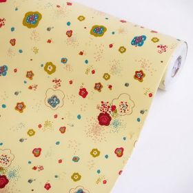 Falling Little Petals - Vinyl Self-Adhesive Wallpaper Prepasted Wall stickers Wall Decor (Roll)