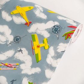 My Little Planes - Vinyl Self-Adhesive Wallpaper Prepasted Wall stickers Wall Decor (Roll)