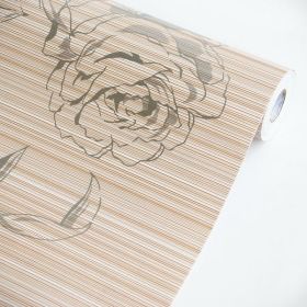 Elegant Roses-2 - Vinyl Self-Adhesive Wallpaper Prepasted Wall stickers Wall Decor (Roll)
