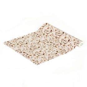Retro Floral Print - B - Self-Adhesive Wallpaper Home Decor(Roll)