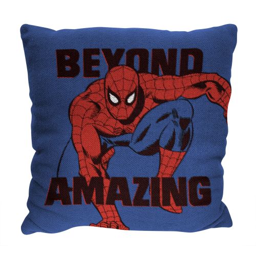 Marvel Spider-Man - Amazing Hero Jacquard Pillow 20x20 Inches