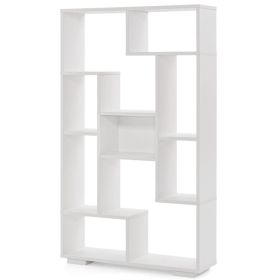 47-Inch Tall Bookshelf for Home Office Living Room