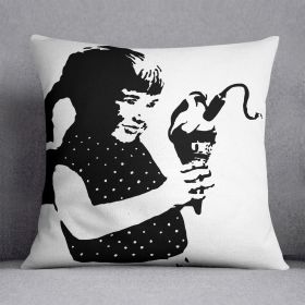 Banksy Ice Cream Bomb Cushion