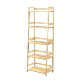 Bamboo Book Shelf Storage Organizer for Household Decor